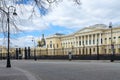 Famous State Russian Museum Mikhailovsky Palace, St. Petersburg, Russia