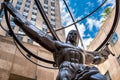 The famous Statue of Atlas in New York City Royalty Free Stock Photo