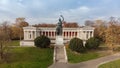 Famous statue Bavaria in Munich - Germany