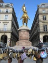 Joan of Arc Statue near the Louvre in Paris