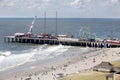 The famous Steel Pier in Atlantic City, New Jersey Royalty Free Stock Photo