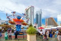 The famous Steel Pier in Atlantic City Royalty Free Stock Photo