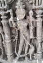 Famous stone carving sculptures, Vishvanath Temple, Khajuraho, India. Unesco World Heritage Site