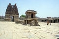 Famous stone chariot at vittala temple hampi