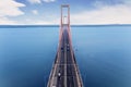 Famous Suramadu bridge in East Java Royalty Free Stock Photo