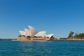 Famous Sydney Opera House, view from Overseas Passenger Terminal