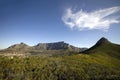 Famous Table Mountain above Cape Town