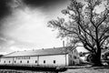 Talisker Distillery in Black and White