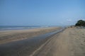 Famous Tarkarli beach near Malvani Royalty Free Stock Photo