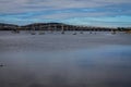 Tasman bridge close to hobart Royalty Free Stock Photo