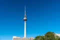 The famous Television Tower in Berlin, Germany Royalty Free Stock Photo
