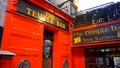 Famous Temple Bar in Dublin - DUBLIN, IRELAND - APRIL 20, 2022 Royalty Free Stock Photo