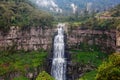 Famous Tequendama Falls located southwest of BogotÃÂ¡ in the municipality of Soacha