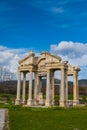 Famous Tetrapylon Gate in Aphrodisias ancient city, Turkey