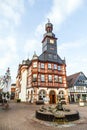 Famous timbered town hall in Lorsch