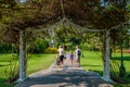 Famous Topiary Garden in Hua Hin, Thailand Royalty Free Stock Photo