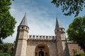 Famous Topkapi Palace gate in Sunny weather Royalty Free Stock Photo