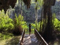 Parque Nacional Los Tres Ojos in Santo Domingo, landmark of Dominican Republic