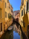 Beautiful canal in Venice, Italy