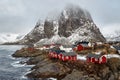 Fishing village of Hamnoy in the Lofoten Islands, Norway