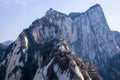 The famous tourist attractions in Shaanxi province Chinese, Huashan mountain.