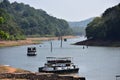 The famous tourist destination in Thekkady Royalty Free Stock Photo