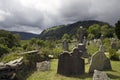 Monastery Glendalough in Ireland Royalty Free Stock Photo