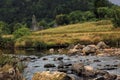 Monastery Glendalough in Ireland Royalty Free Stock Photo