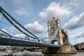 Famous Tower Bridge in London, England Royalty Free Stock Photo