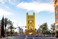 Tower Bridge in Sacramento