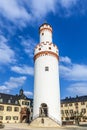 Famous tower of the castle in Bad Homburg