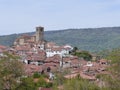 FAMOUS TOWN IN CACERES Royalty Free Stock Photo