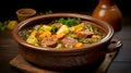 The famous traditional dish of the Azores is Cozido das Furnas