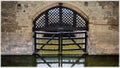 The famous Traitors Gate in London Tower