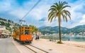 Famous tramway on Palma Mallorca