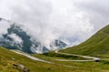 Famous Transfagarasan road and mountain landscape in Romania Royalty Free Stock Photo