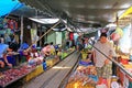 Maeklong Train Market, Maeklong, Thailand