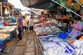 Maeklong Train Market, Maeklong, Thailand