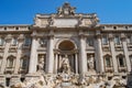 Trevi fountain, detail, Rome, Italy Royalty Free Stock Photo