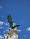 Famous Turul Bird on the Royal Castle - Budapest, Hungary