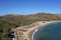 famous Vai beach in Crete Royalty Free Stock Photo