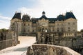 The famous Vaux-le-Vicomte castle, near Paris, France