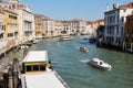 The famous Venice Grand Canal in Italy