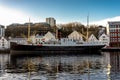 A famous veteran passenger ship Rogaland in Stavanger city harbor