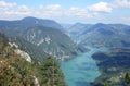 Famous viewpoint Banjska stena Tara mountain landscape