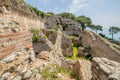 The famous Villa Jovis on the island of Capri, Italy