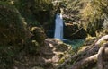 The famous waterfall of Trevi nel Lazio