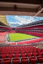 The famous Wembley Stadium in London Royalty Free Stock Photo