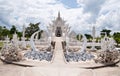 Famous white church in Wat Rong Khun