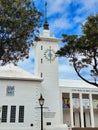 The famous White City Hall Hamilton Bermuda Royalty Free Stock Photo